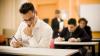Professionals taking an exam